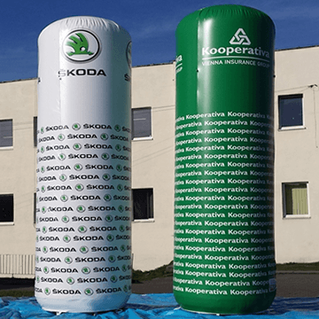 Signalétique Air-Captif : tomtem, colonne, arche captive